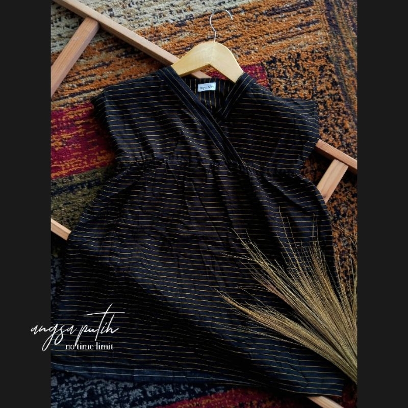 Daster anak viral/ daster anak perempuan/motif salur/kimono