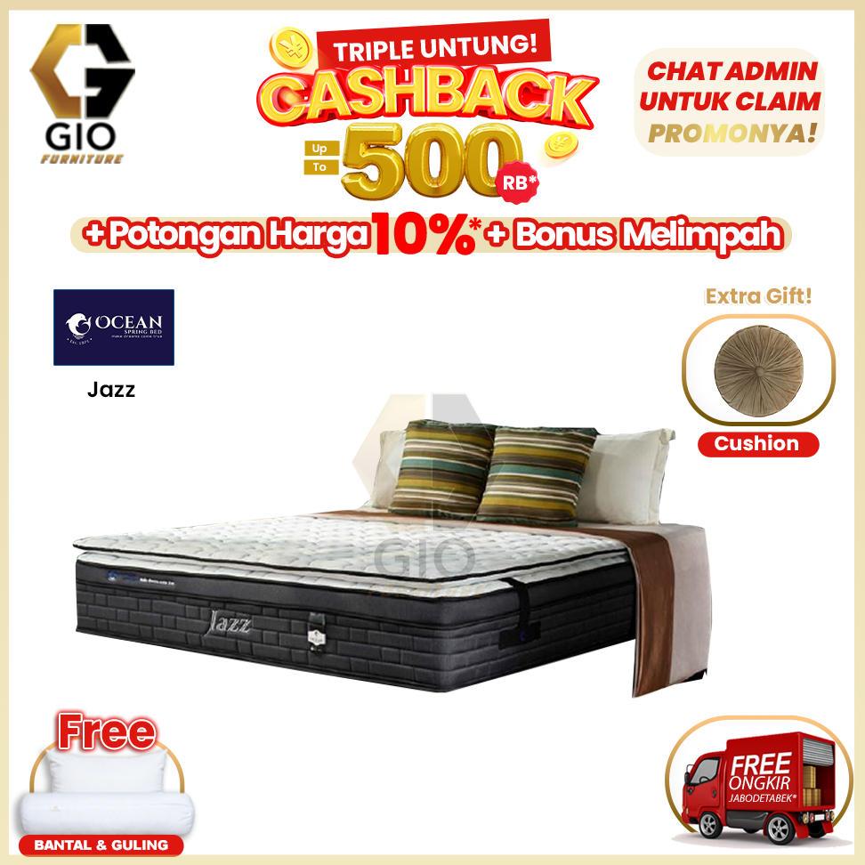 Kasur Ocean Jazz / Ocean Springbed Jazz (Hanya Kasur)