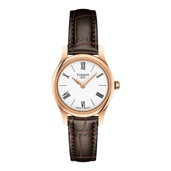 Jam Tangan Wanita TISSOT T063.009.36.018.00 Thin Tradition Original