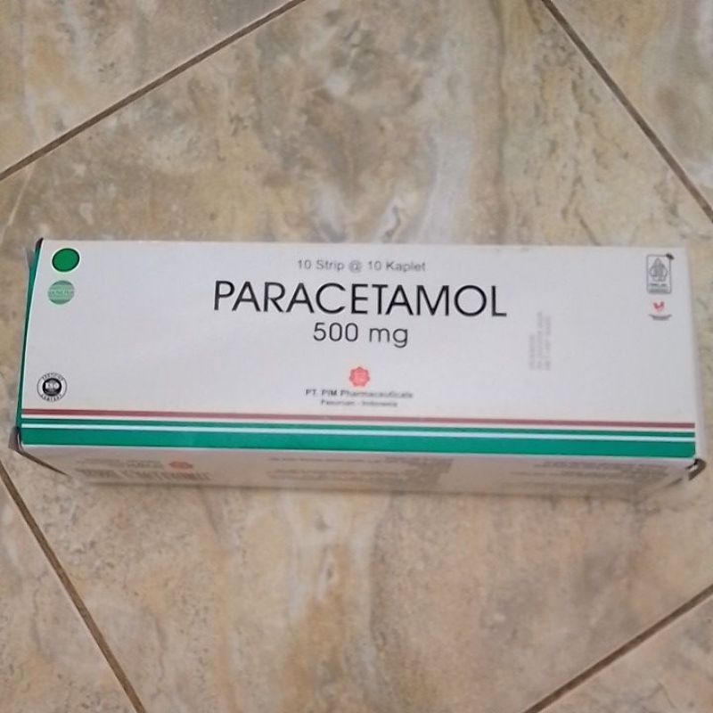 paracetamol tablet per box