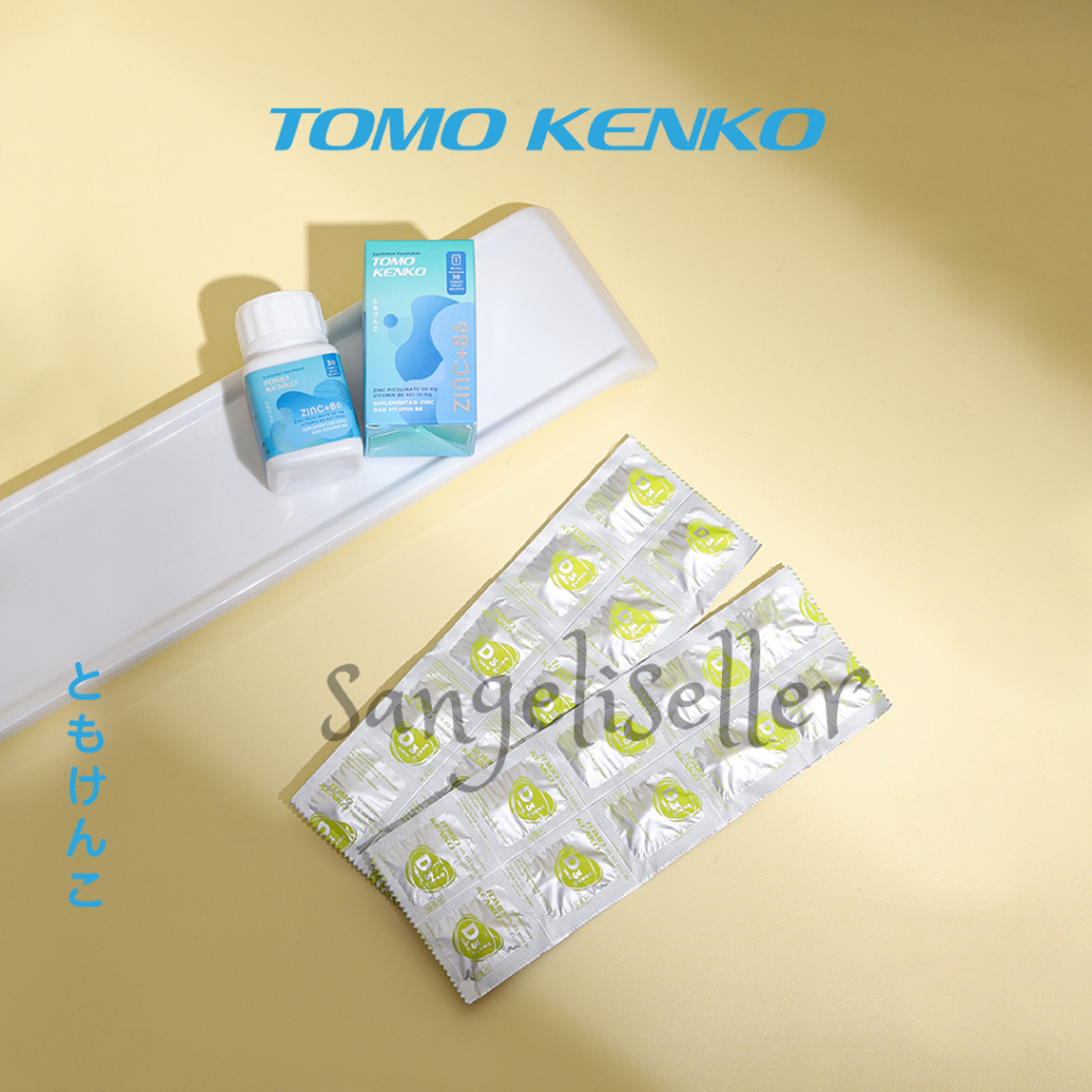 Tomo Kenko Zinc 50 mg + Vitamin B6 High Quality||Tomo Kenko Zinc 50 mg + Vitamin B6 High Quality | D