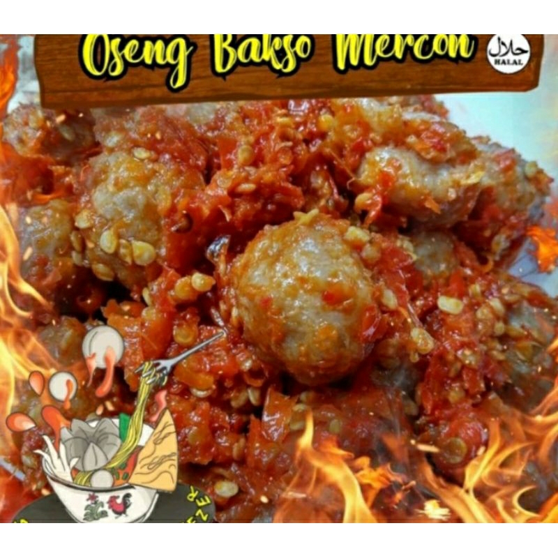 

bakso mercon kemasan 125 gr