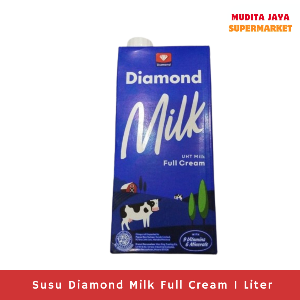 

Susu Diamond Milk Full Cream 1 liter