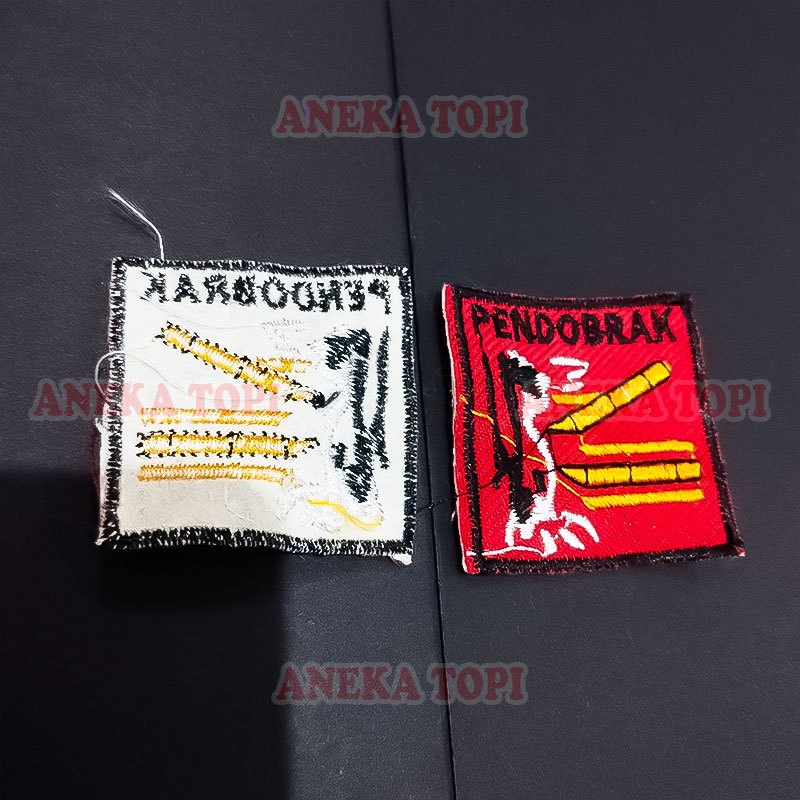 Bordir Sangga Pramuka Bordir Sangga Pendobrak Pramuka Penegak Bet Atribut Pramuka - Aneka Topi