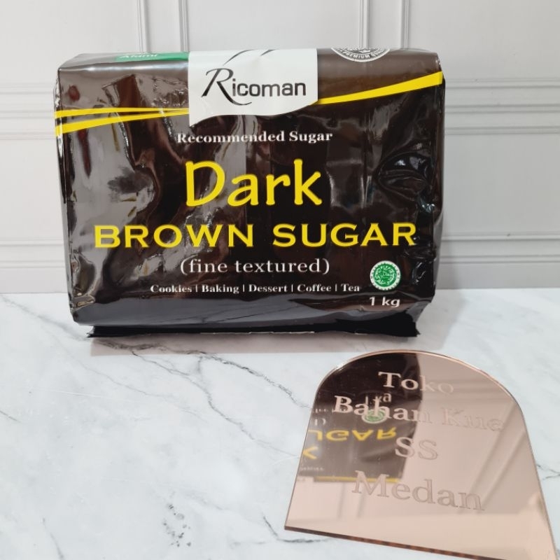 

(1kg) Ricoman Dark Brown Sugar