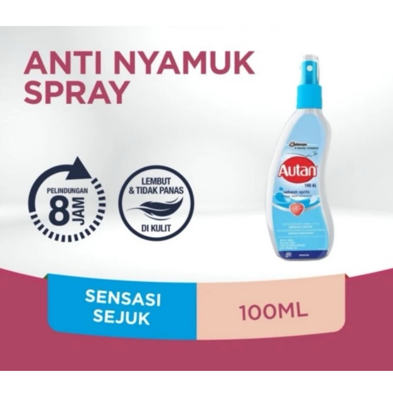 autan spray anti nyamuk 100ml