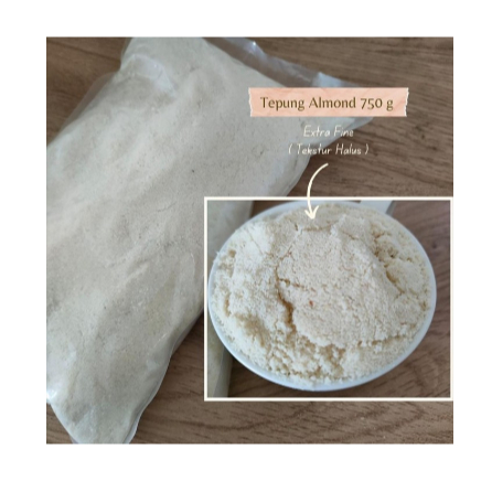 

Blanched Almond Flour ( Tepung Kacang ) - 750 gr