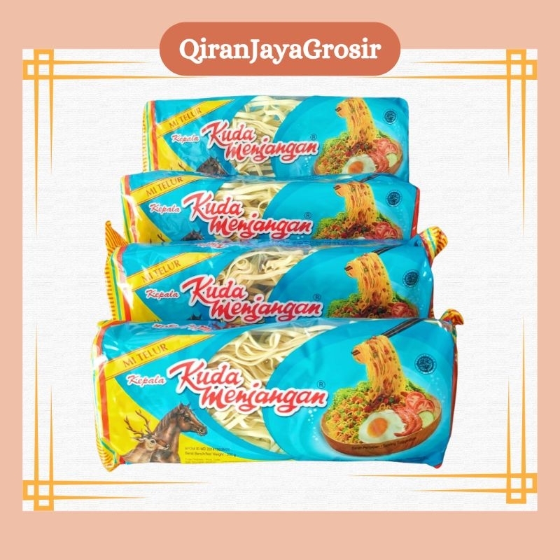 

Mie Telur Cap Kepala Kuda Menjangan 200g