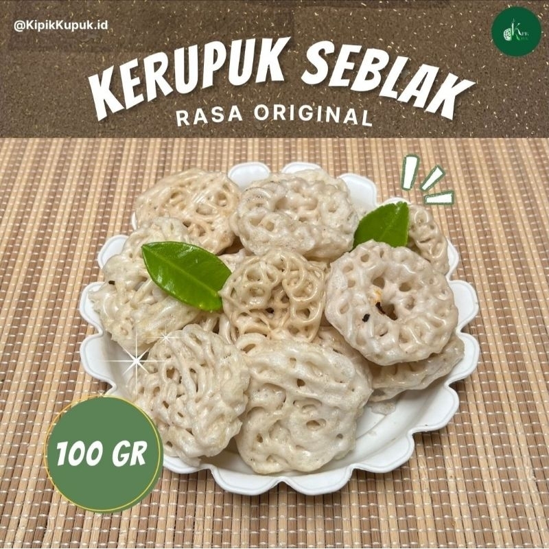 

Kerupuk Seblak Kering KipikKupuk Original