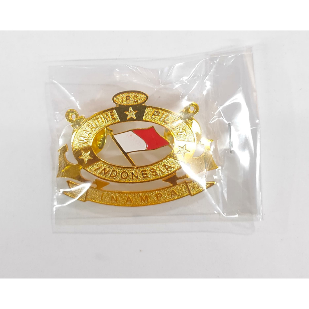 PIN LENCANA IPC MARITIME PILOT INDONESIA INAMPA