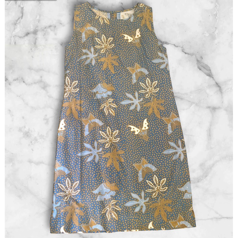 Dress Batik Pendek/ Terusan Batik Pendek