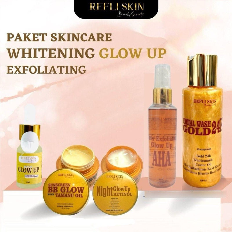 DINDA TOSERBA PAKET WAJAH REFLI SKIN BEAUTY SECRET