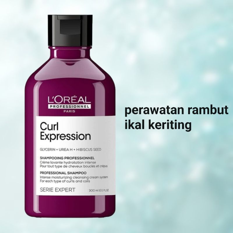 shampo LOREAL CURL EXPRESSION 300ML SHAMPOO L'OREAL PROFESIONNAL 300 ML UNTUK RAMBUT KERITING