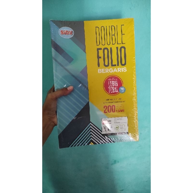 

Kertas Folio Sidu/ Folio Bergaris