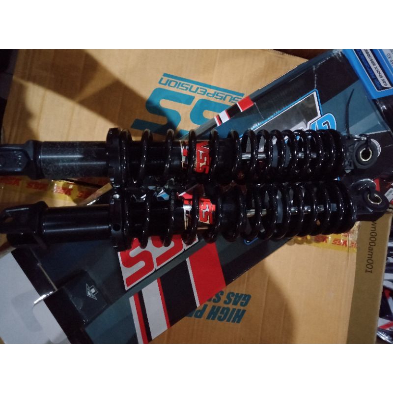 SHOCK SHOCKBREAKER YSS PCX 150 YSS DTG EVO 350MM BLACK BLACK ORIGINAL