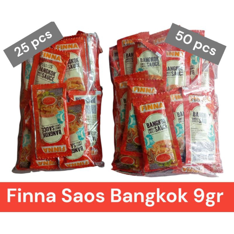 

finna saos bangkok sachet 9gr (isi 50pcs) | ED Januari 2026