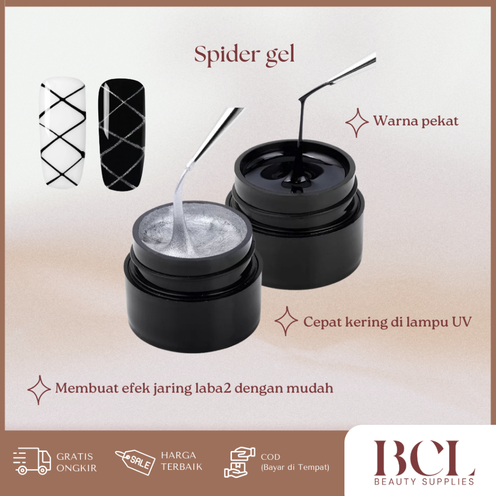 GELISH - Pot Spider Gel | Gel Nail Art