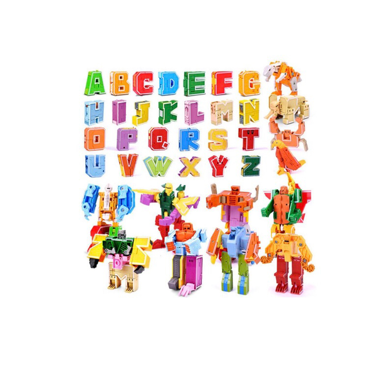 WIKI Mainan Robot alphabet