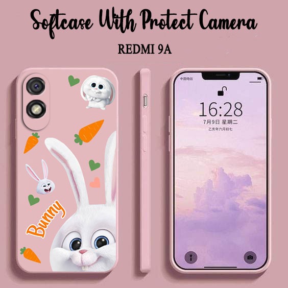 Softcase Macaron Motif Lucu [UV07] For Redmi 9A - Case HP Redmi 9A - Casing HP Redmi 9A - Silikon - Pelindung Handphone