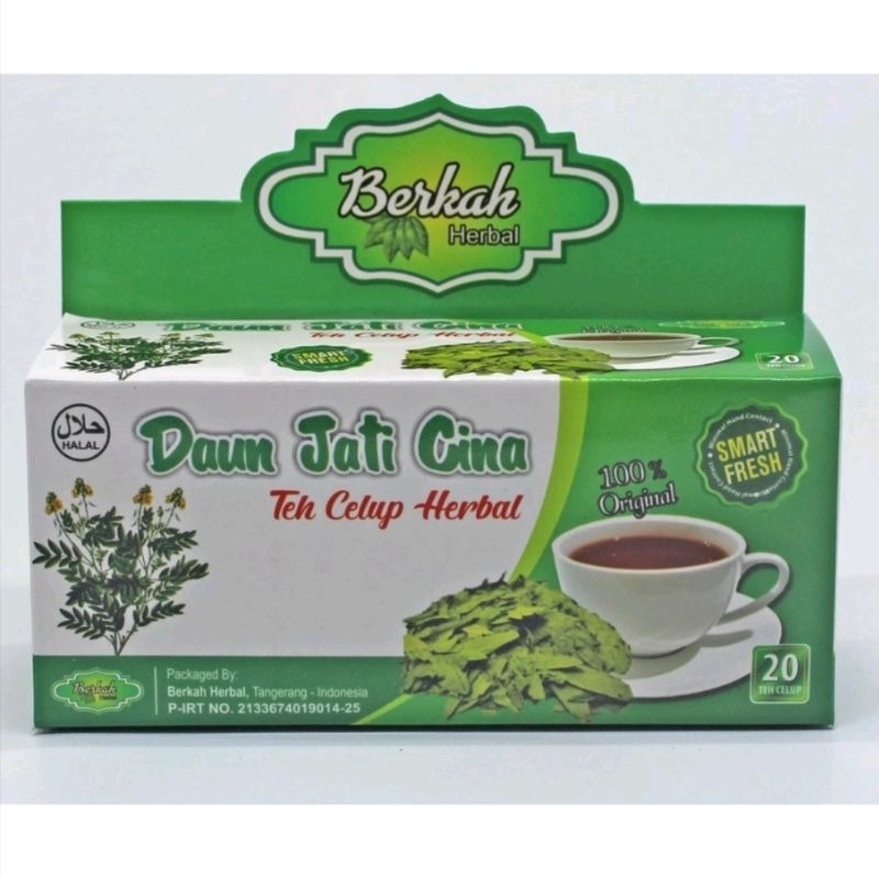 

Teh CELUP Jati Cina Berkah teh herbal pelangsing