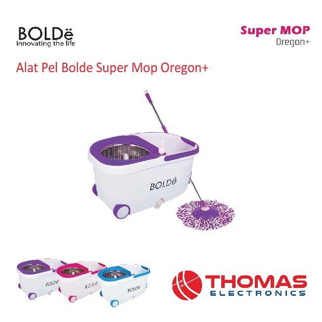 Alat Pel Lantai Bolde Super Mop Oregon Oregon+ Garansi Resmi