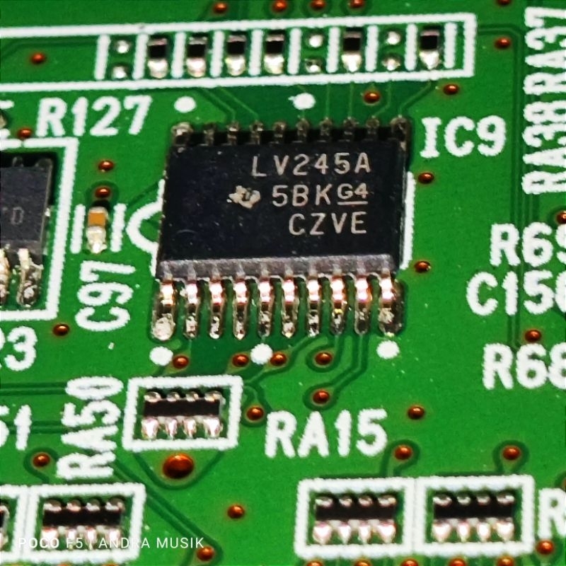 (5 pcs) IC lv245 lv245a LV 245a Original Cabutan dari board Yamaha