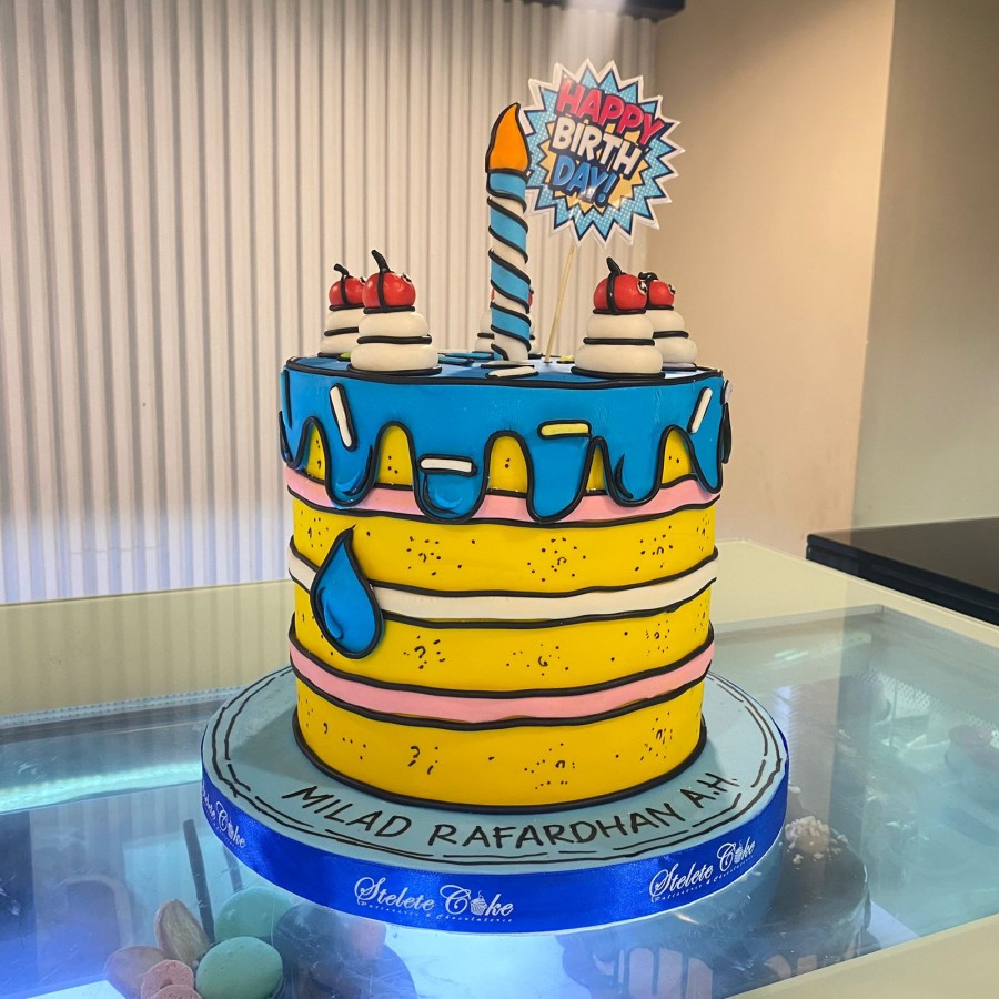 

Kue Ulang Tahun / Birthday Cake Cartoon / Kue Ultah Costum