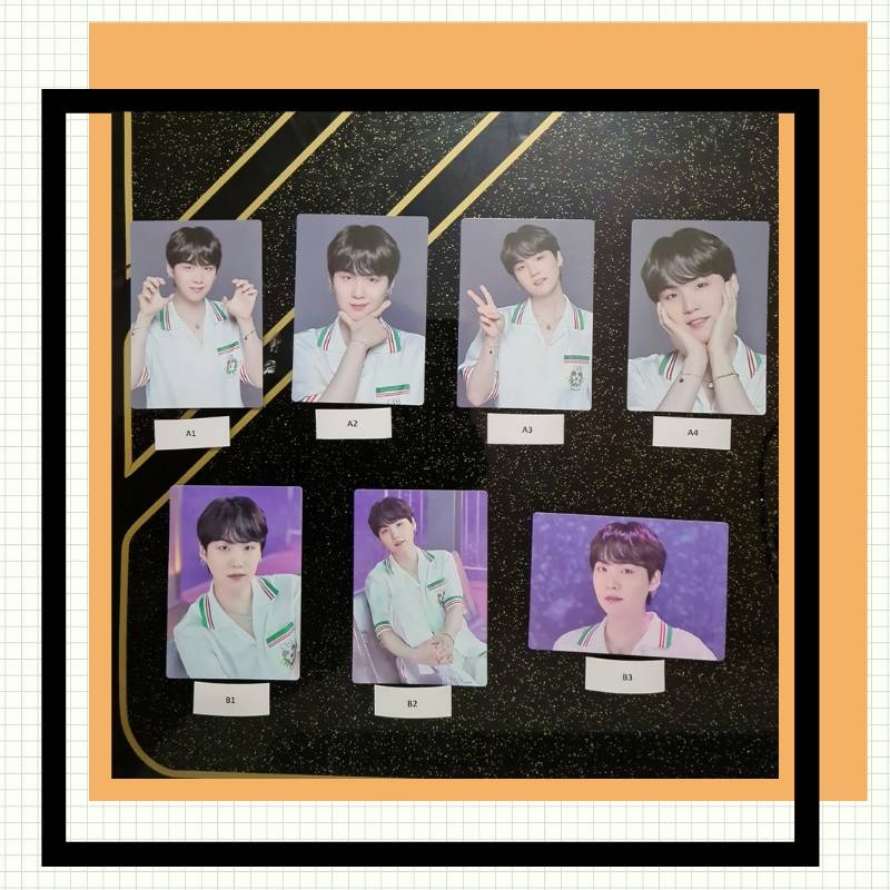 BTS Official SOWOOZOO Photocard – SUGA/Yoongi