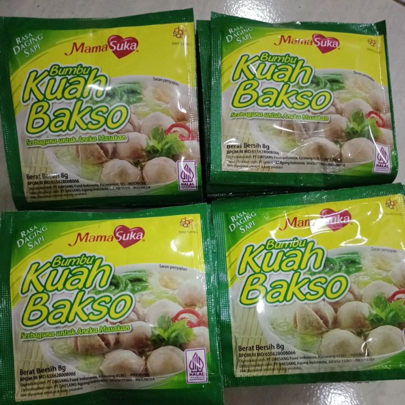 

Bumbu Kuah Bakso Mama Suka Renceng