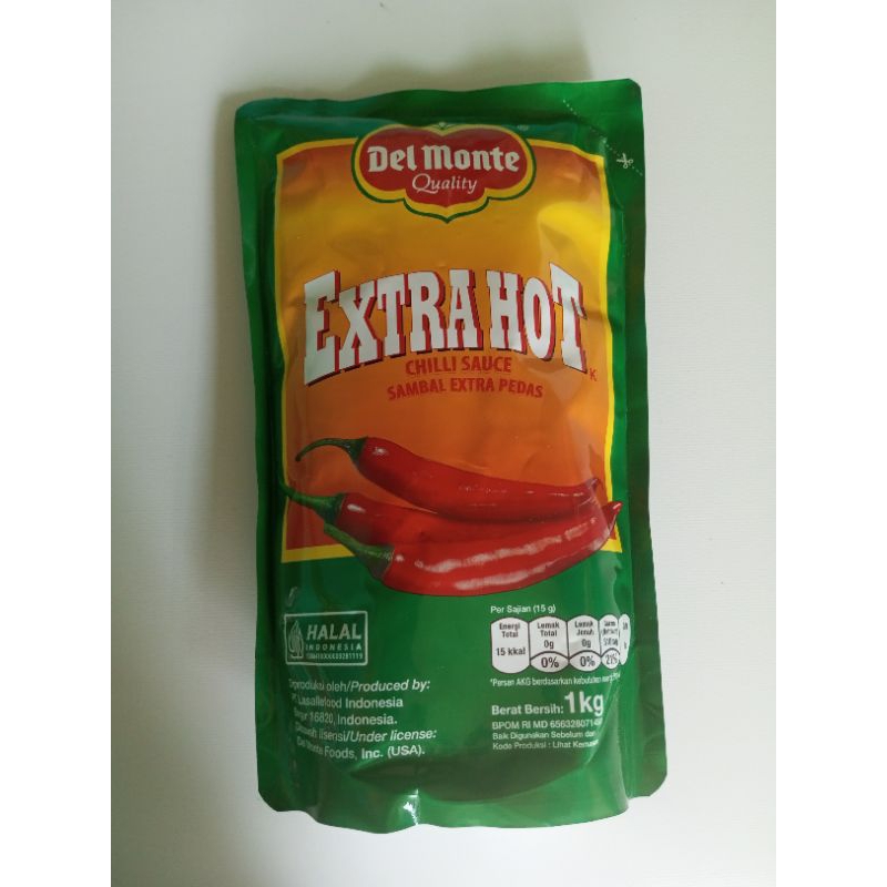 

Saus Sambal Delmonte Extra Hot 1Kg