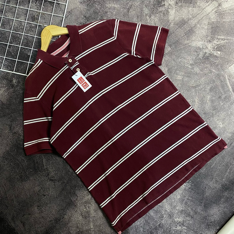 Polo Shirt Uniqlo Salur