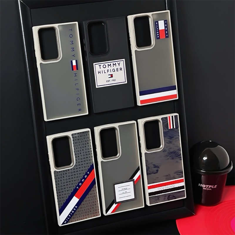 Case Thom browne samsung s22 s22 plus s23 s23 plus s23 ultra s24 s24 plus s24 ultra tommy