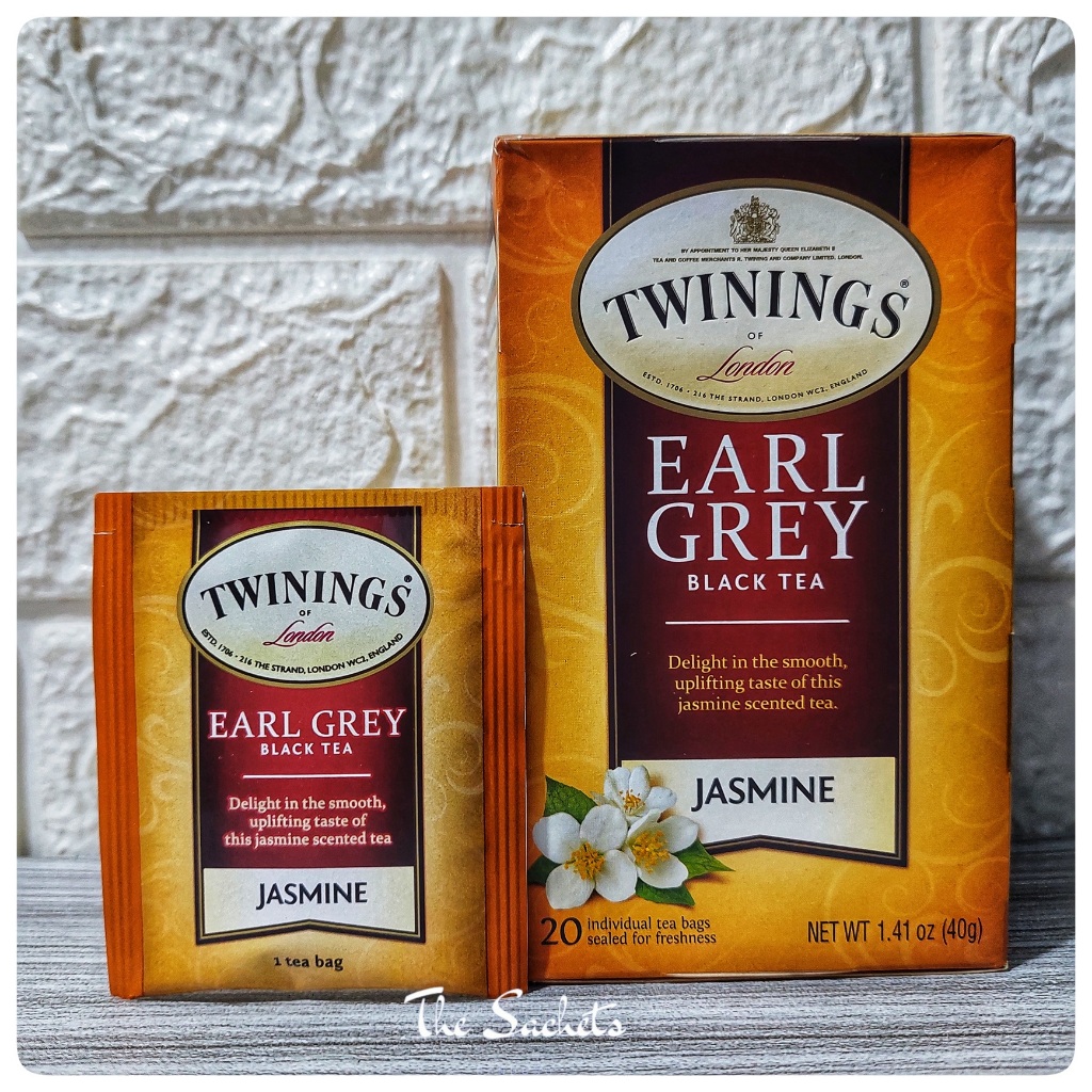 

Twinings Earl Grey Jasmine Black Tea Sachet