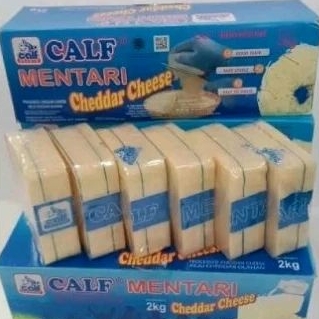 

keju calf mentari potongan 250g/keju mentari cheddar cheese