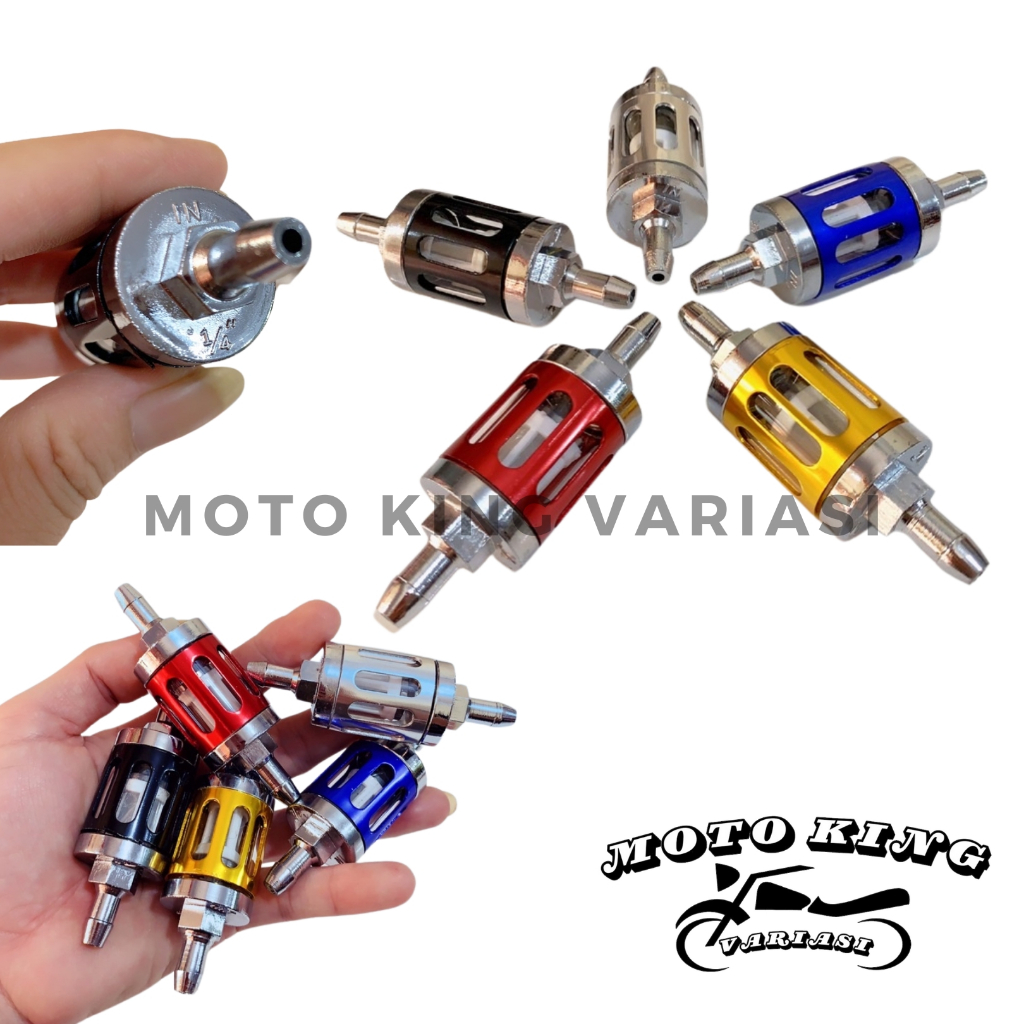 Filter Bensin Kaca Saringan Bensin Kaca CNC Saring Minyak Filter Bensin Kaca Universal