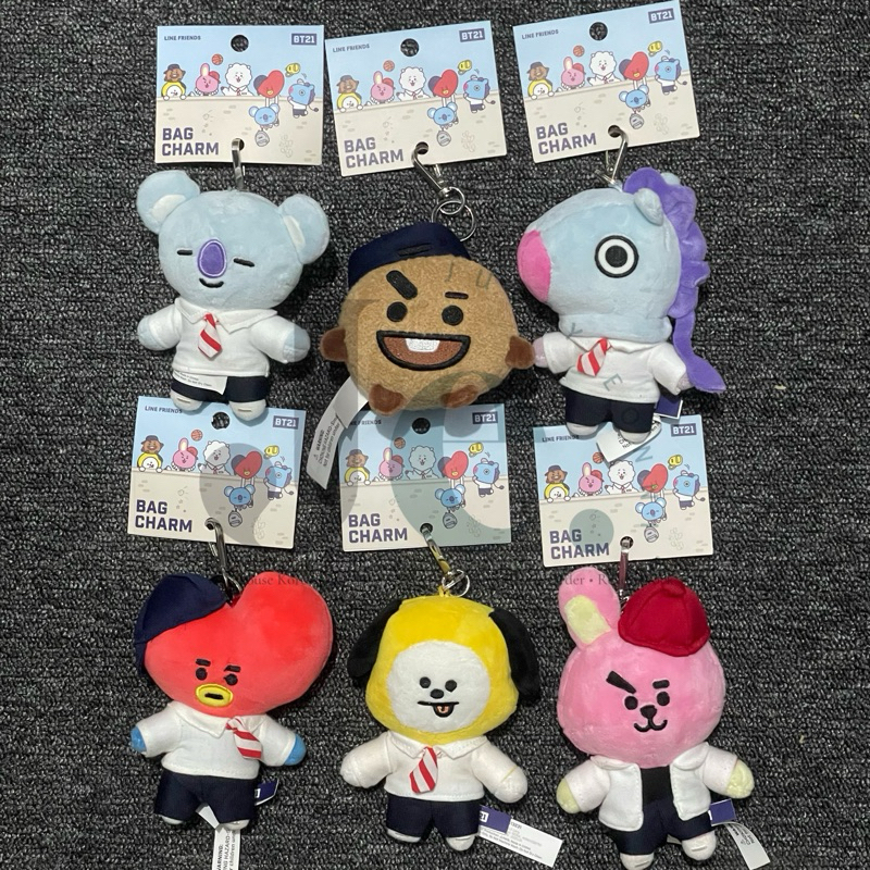 [READY] BT21 BAG CHARM AFTER TO SCHOOL