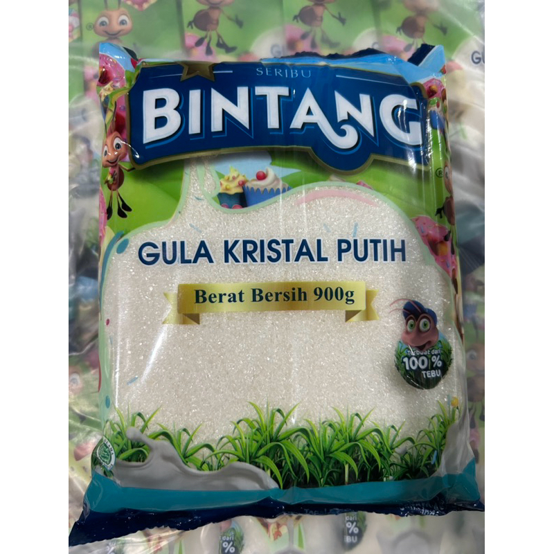 

GULA BINTANG KEMASAN 900gr GULA PASIR MURAH PREMIUM