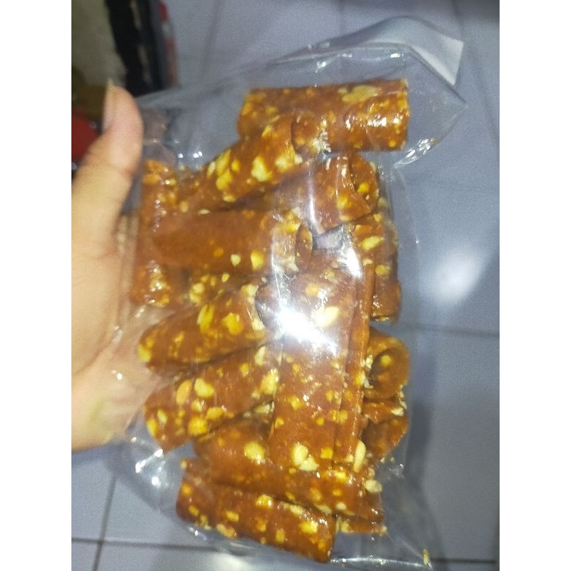 

Kue Semprong Karamel Noga Kacang Kemasan Premium 250 Gram