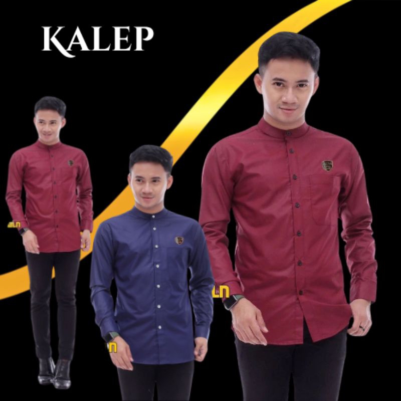 Pakaian Atasan Fashion Muslim Pria Laki Laki Dewasa remaja Lengan Panjang Azzahir Premium  Putih Mar