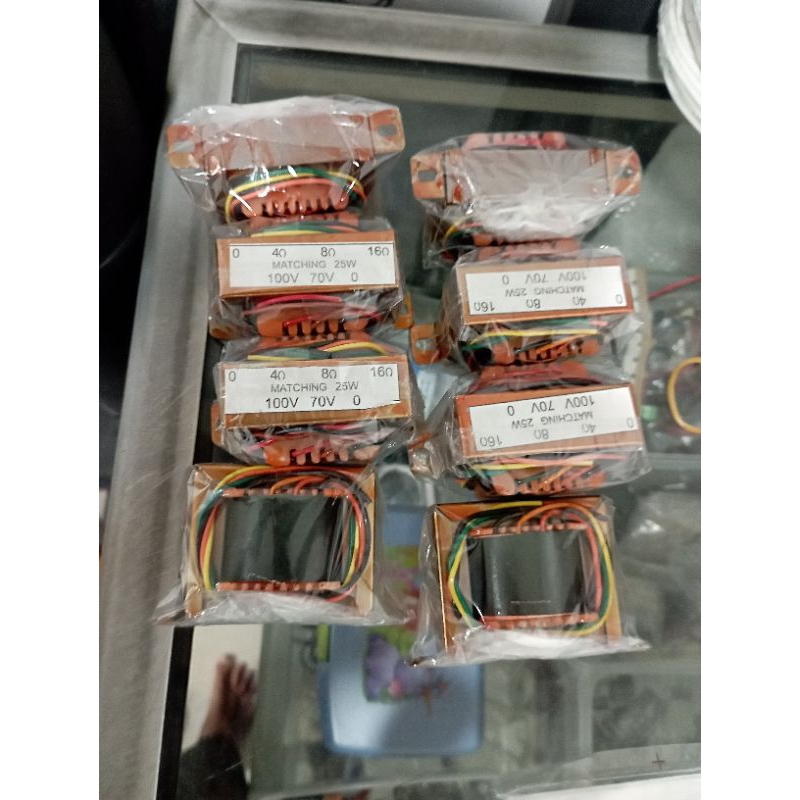 Trafo matching corong toa 25 watt 100v 70v trafo toa