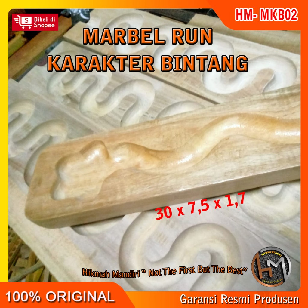 Marbel Run / Seluncuran Kelereng Karakter Bintang HM-MRB02