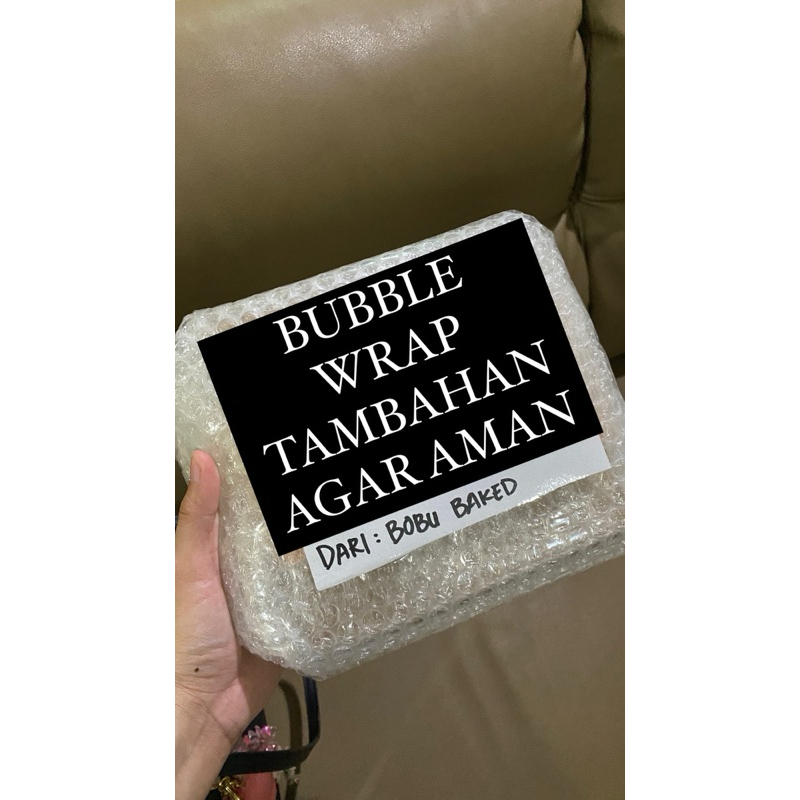 

BUBBLE WRAP TAMBAHAN