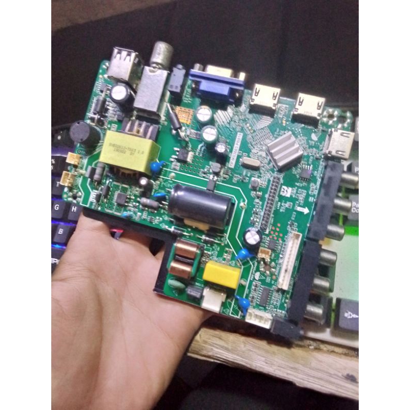 MB MAINBOARD TV LED AKARI LE-32V99T2 - MB TV AKARI LE-32V99T2