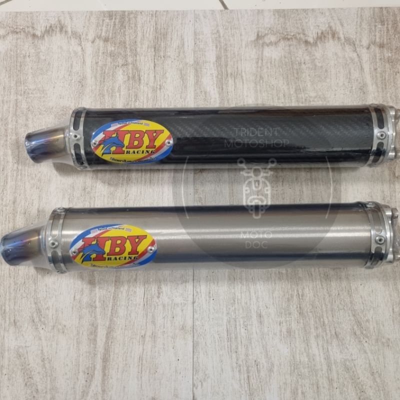 Silincer knalpot ninja r rr 150 HBY Carbon Titanium original thailand not dbs sjr