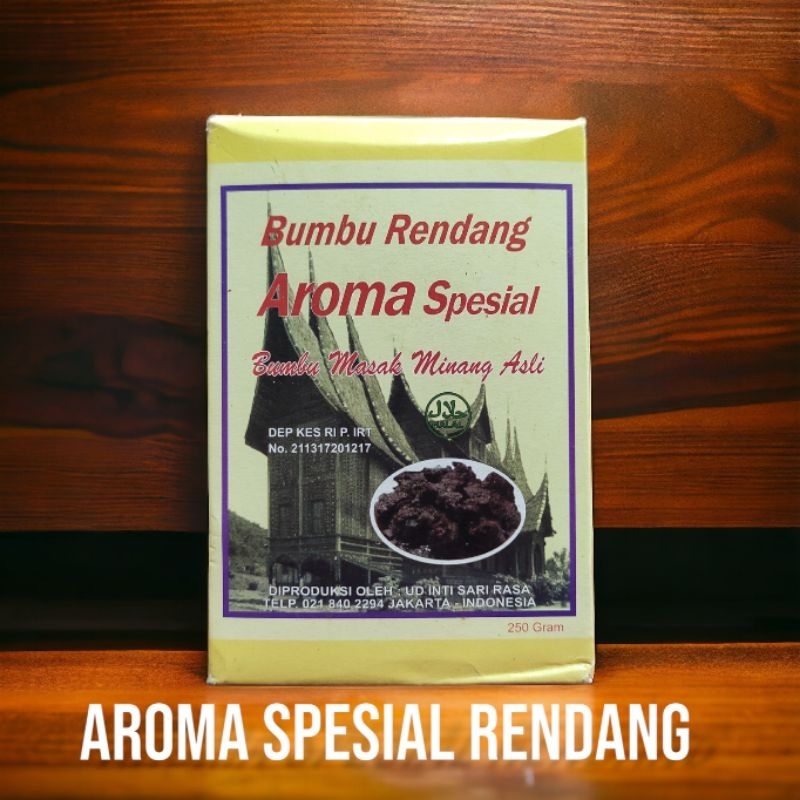 

AROMA SPESIAL RENDANG MINANG 250g