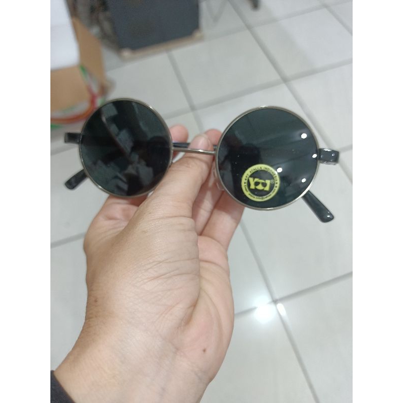 Kacamata korea murah Kacamata bulat oval hitam trendi