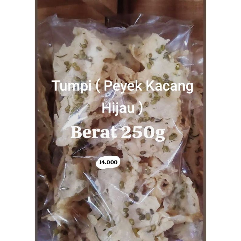 

Tumpi Peyek Kacang Ijo