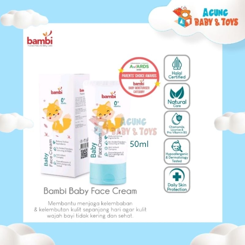 Bambi baby face cream