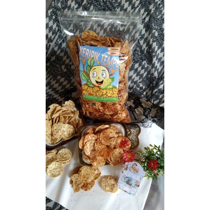

Keripik Tempe Pedas Claretta