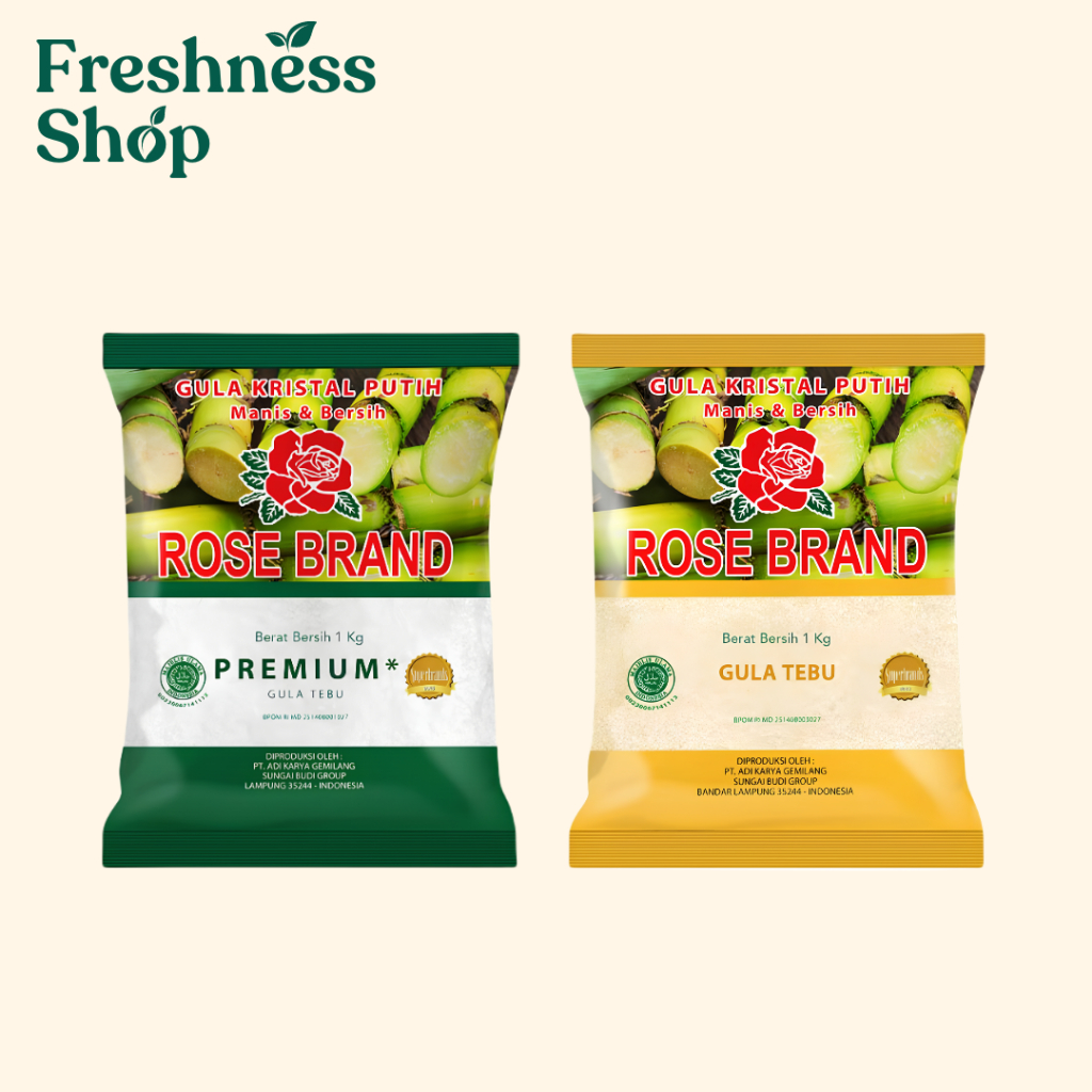 

(BISA COD) Rosebrand Gula Pasir 1kg